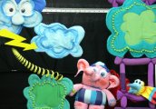 Куклен театър Ловци на природни бедствия в Книжен център Гринуич