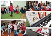 Бебешка музика с музикална шатра за най-малките на Детски панаир