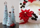 Работилничка Елхички и венци с прежда и украса