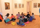 Рисуване за деца в Националната художествена галерия