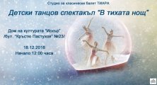 Детски танцов спектакъл В тихата нощ